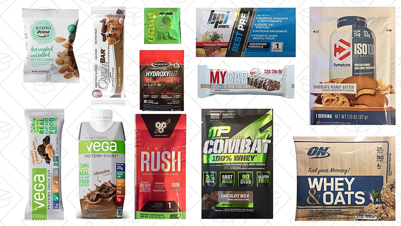 Mr. Olympia Sports Nutrition Sample Box, $10 with $10 credit